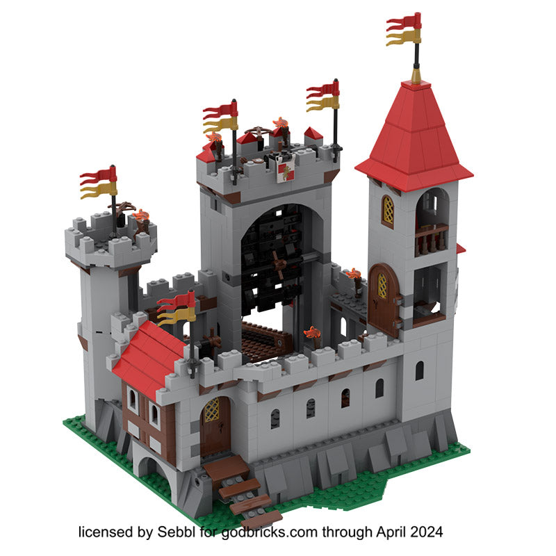 3 in 1 Medieval Lion Knight Castle