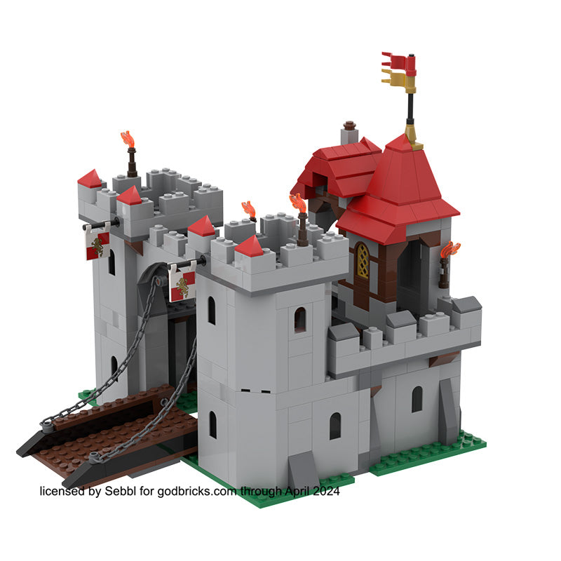 3 in 1 Medieval Lion Knight Castle
