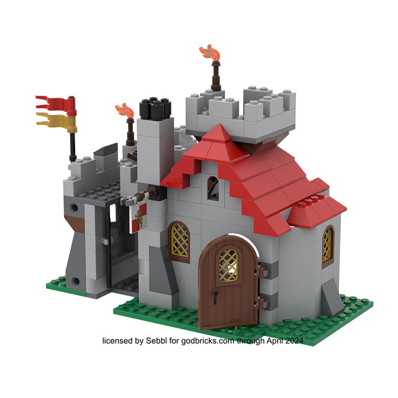 3 in 1 Medieval Lion Knight Castle
