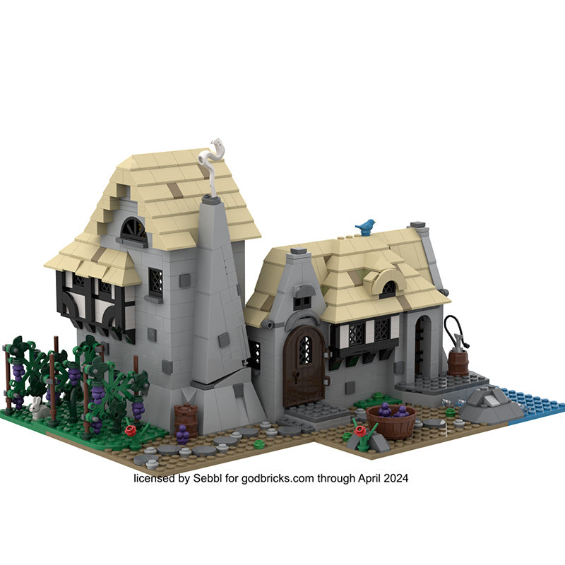 Medieval Half timbered house