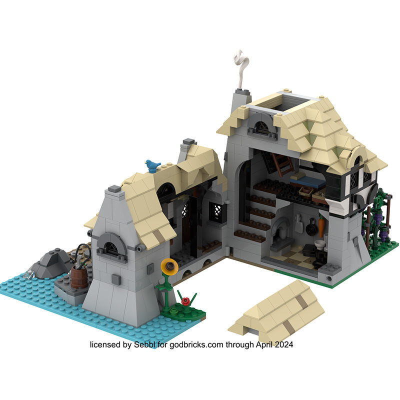 Medieval Half timbered house