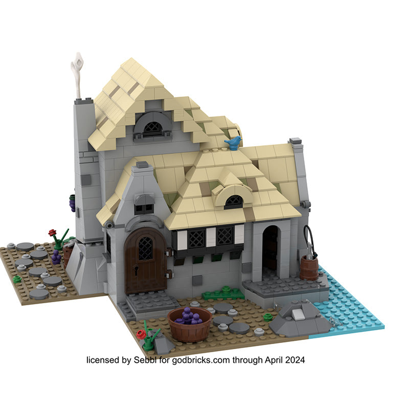 Medieval Half timbered house