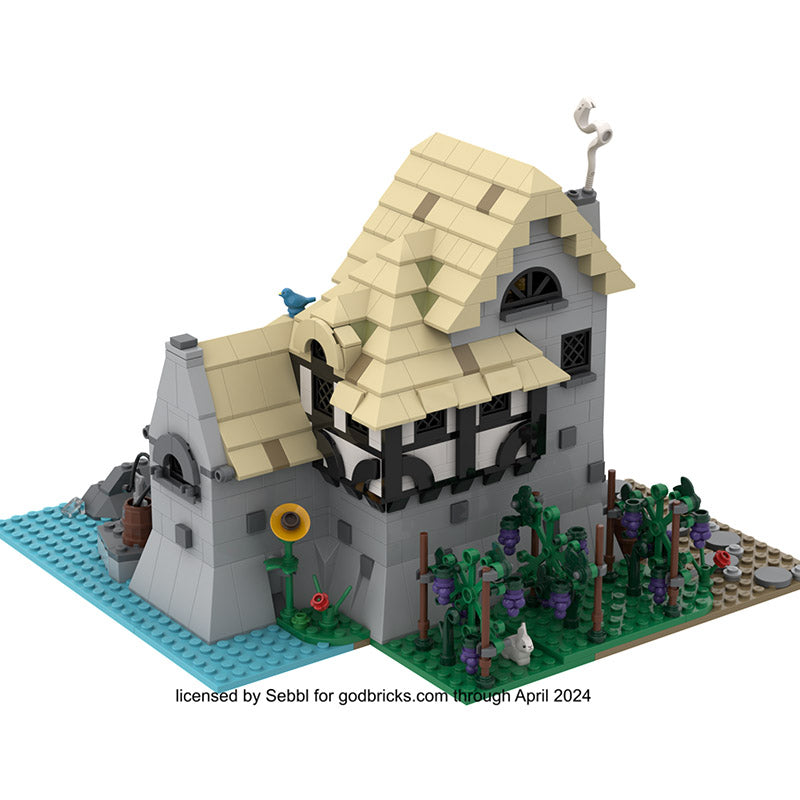 Medieval Half timbered house