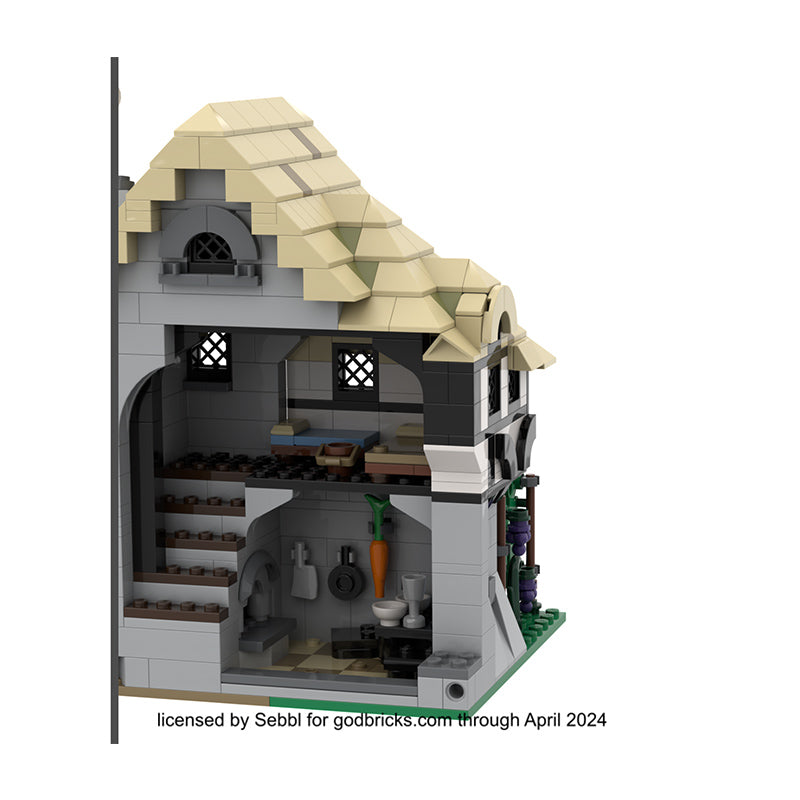 Medieval Half timbered house