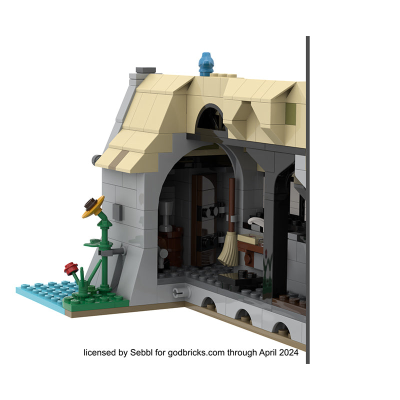 Medieval Half timbered house