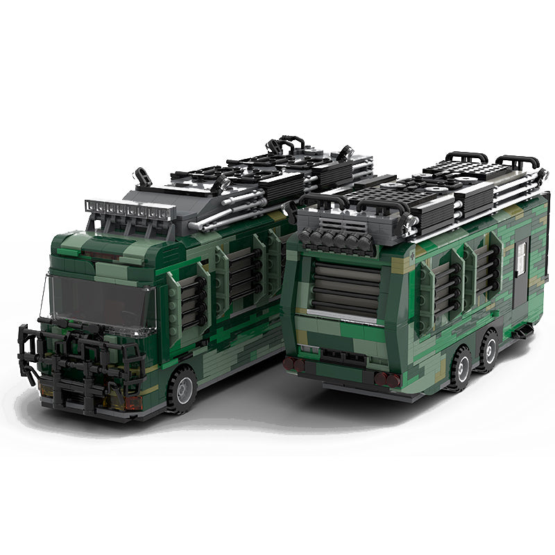 MOC-112801 Jurassic Park Fleetwood RV Mobile LAB V2.0