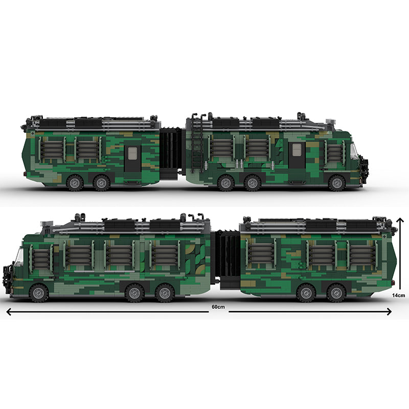 MOC-112801 Jurassic Park Fleetwood RV Mobile LAB V2.0
