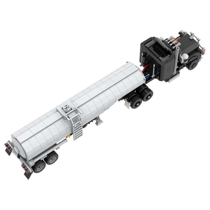 MOC-114886 Mack R "Rubber Duck" and Tanker Trailer