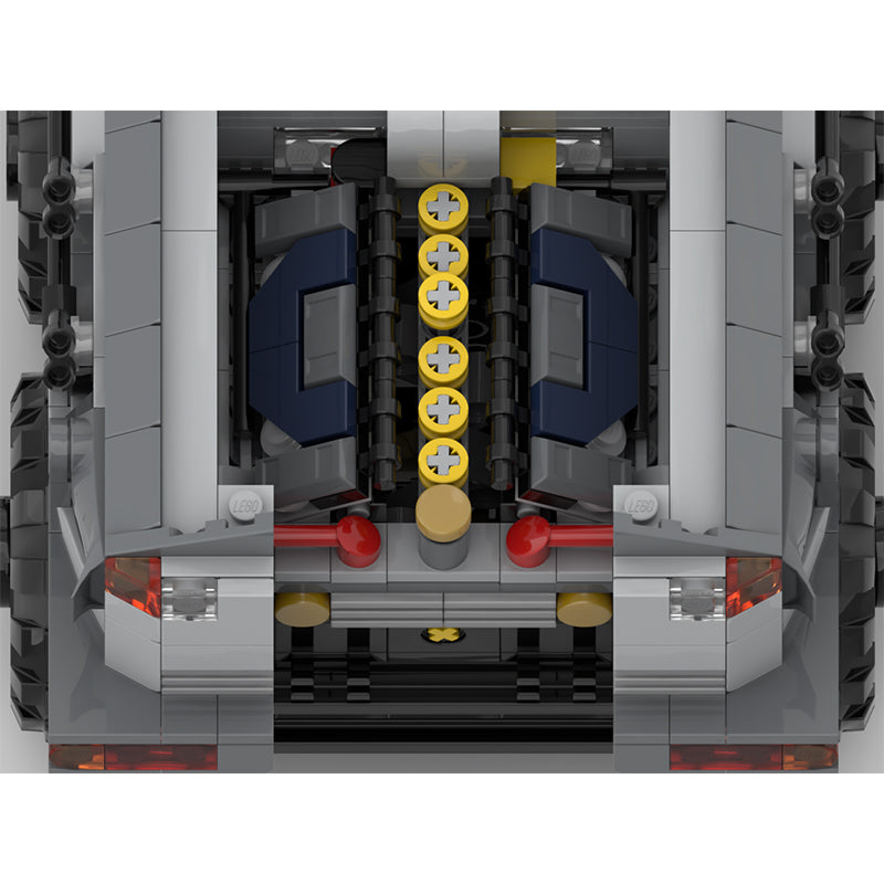 MOC-117745 Futuristic Troop Carrier