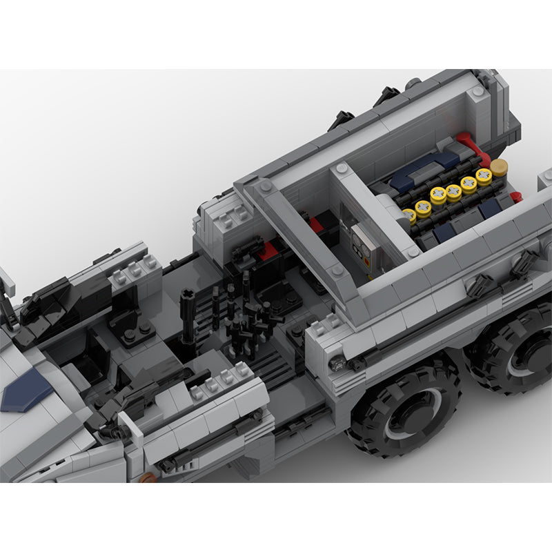 MOC-117745 Futuristic Troop Carrier