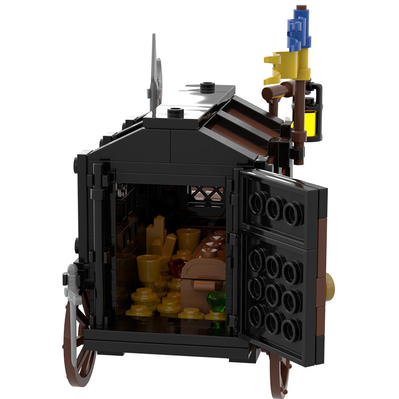 MOC-119636 Medieval Treasure Transport Wagon