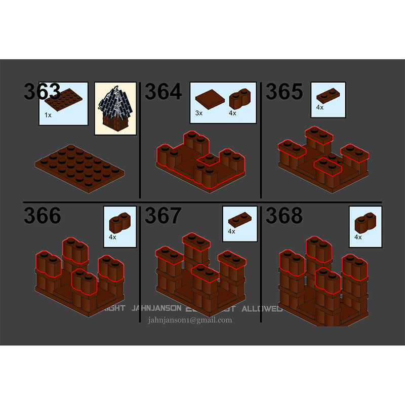 MOC-122841 Medieval / Castle Tower #2