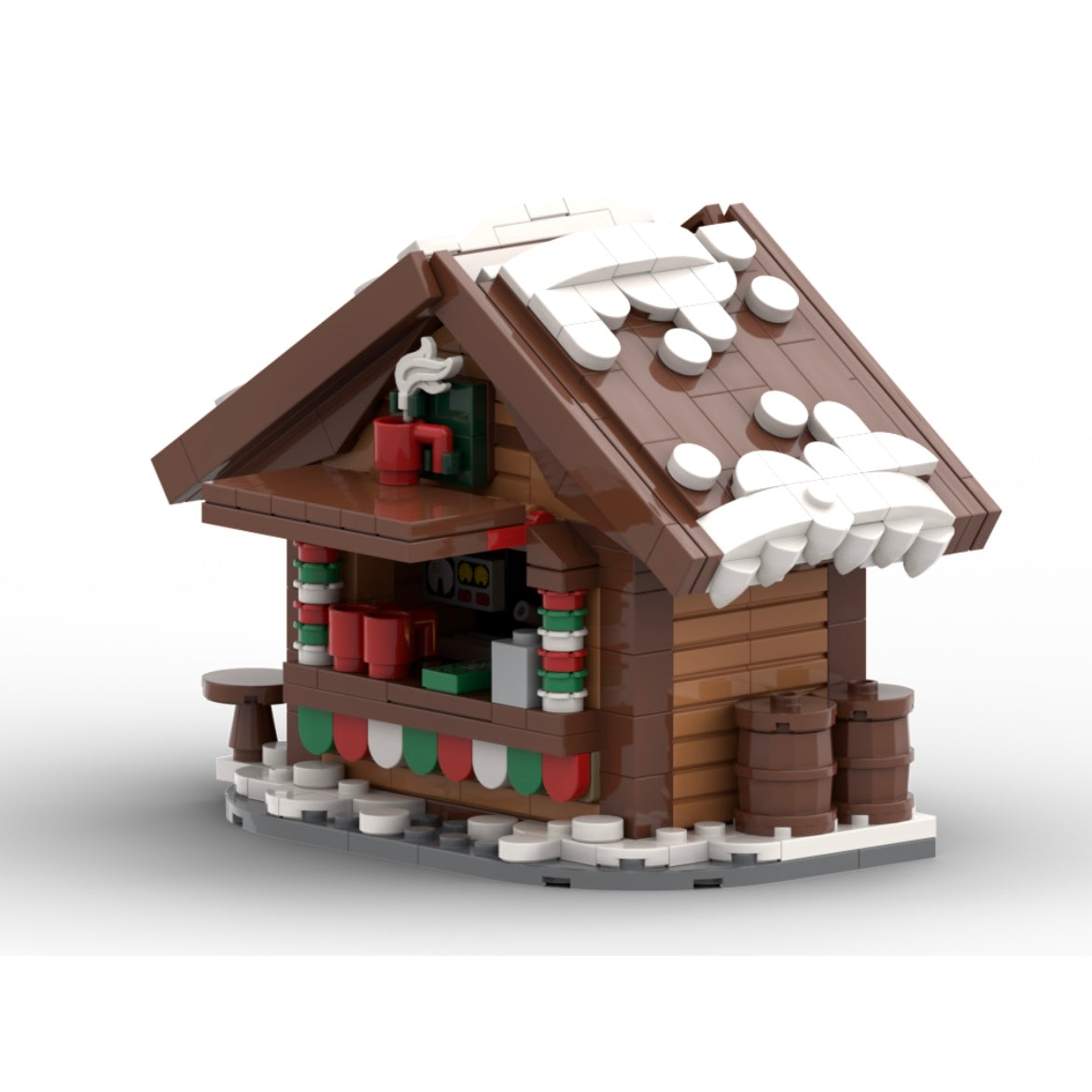 MOC-130694 Hot Drinks Stands - CHRISTMAS MOC