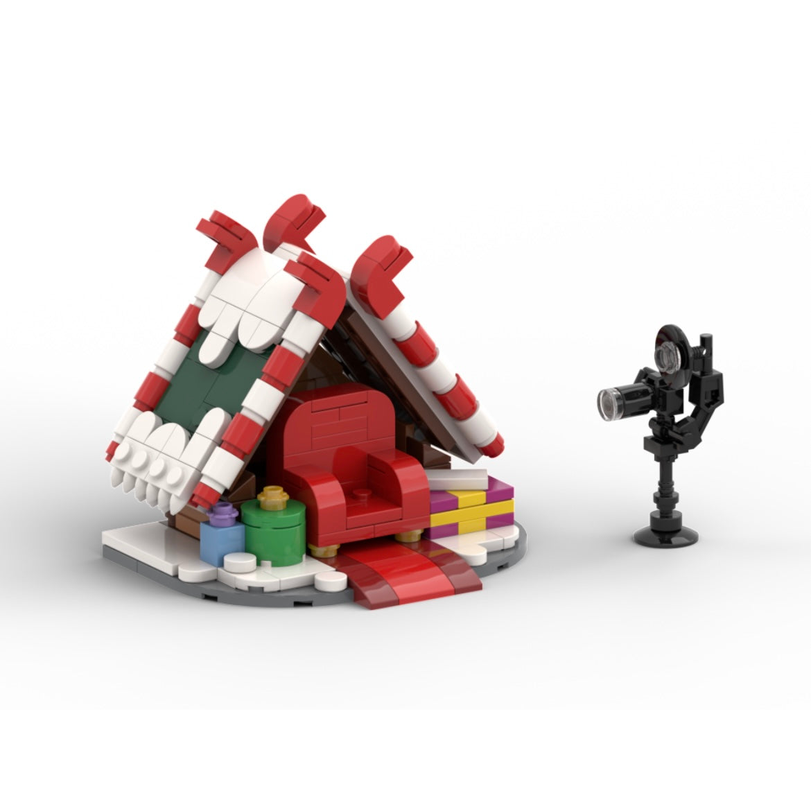 MOC-131140 Santa's Photo Booth - CHRISTMAS MOC