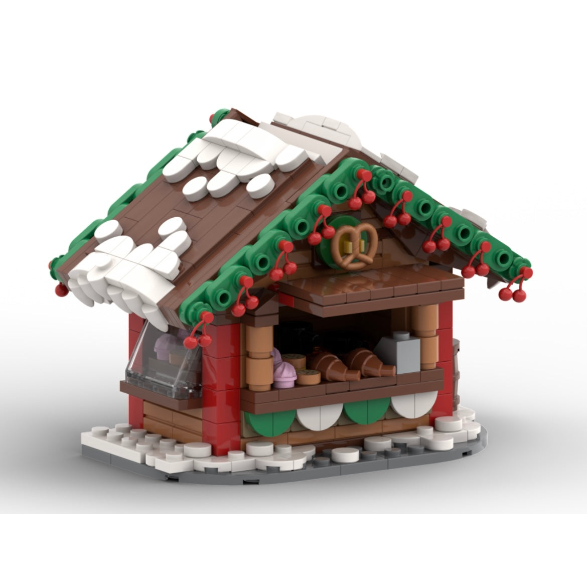 MOC-131415 Christmas Snack Stand - CHRISTMAS MOC