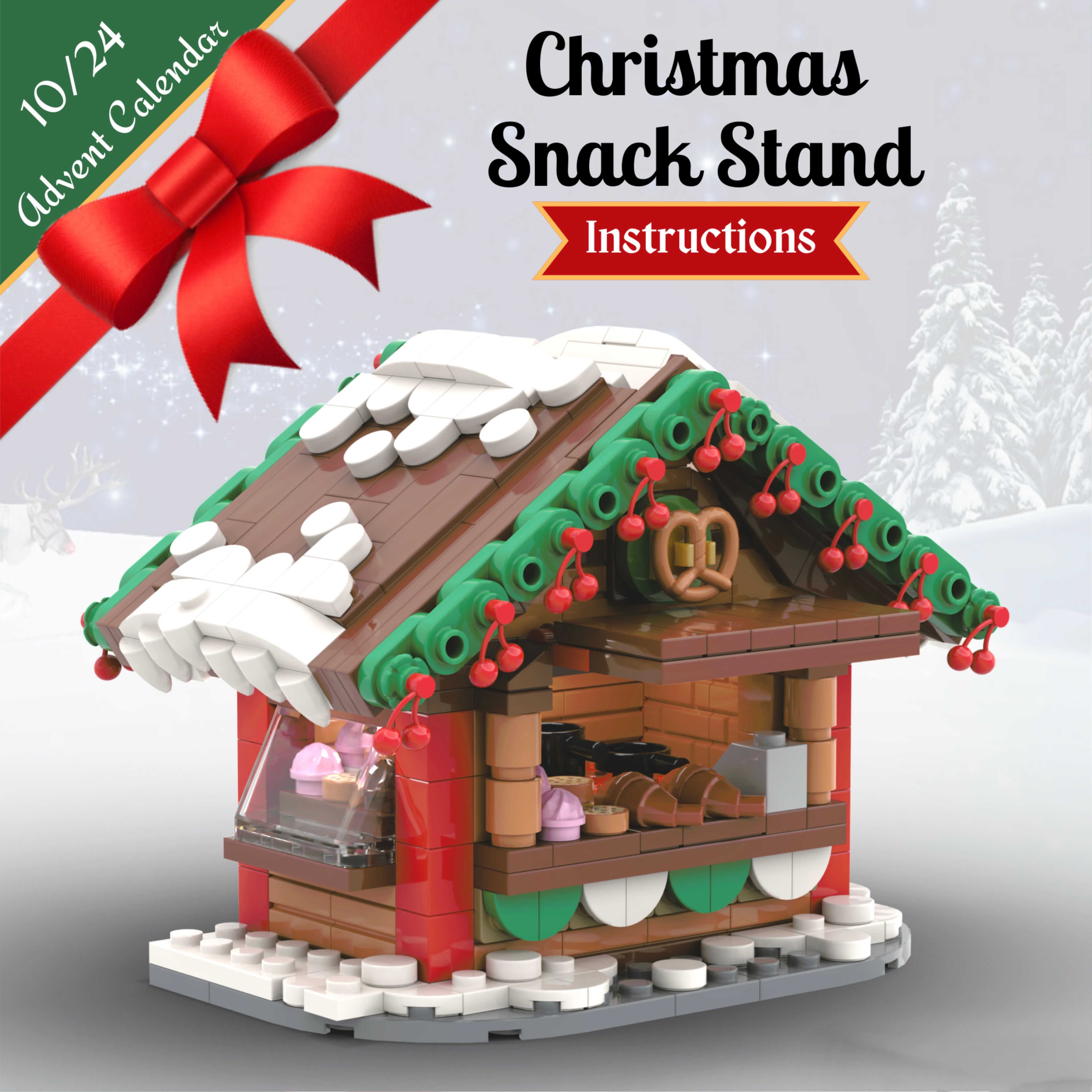 MOC-131415 Christmas Snack Stand - CHRISTMAS MOC