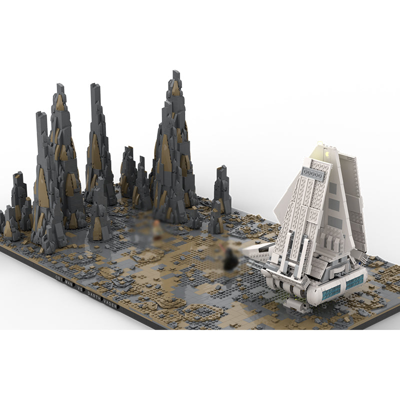 MOC-131483 SW Obi Wan vs Dart Vader Final Duel MOC
