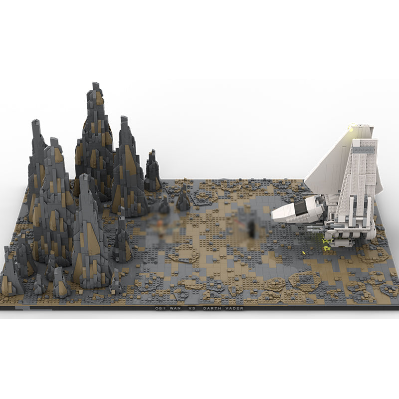 MOC-131483 SW Obi Wan vs Dart Vader Final Duel MOC