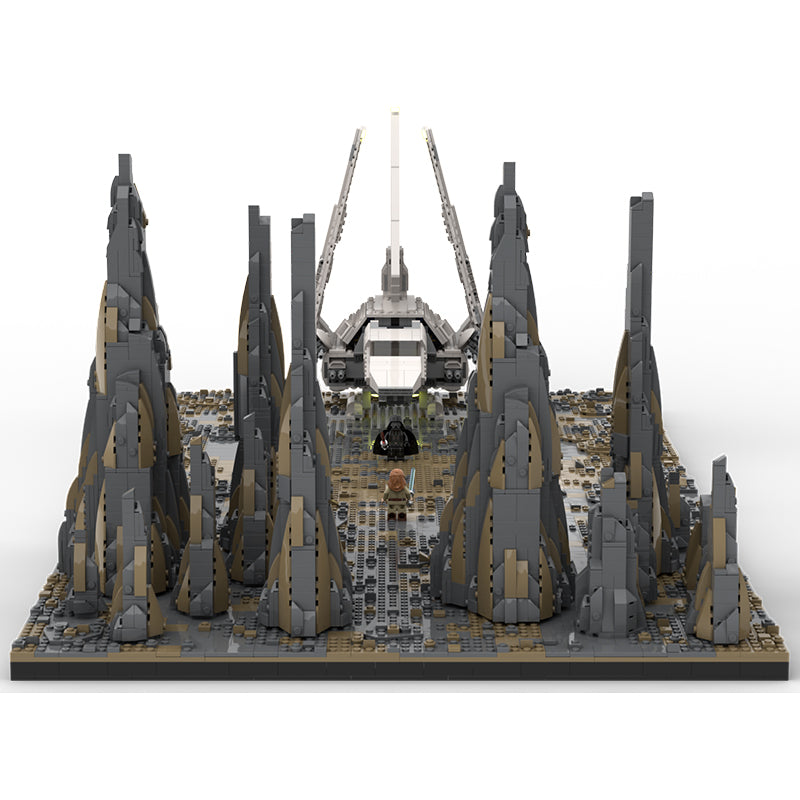 MOC-131483 SW Obi Wan vs Dart Vader Final Duel MOC