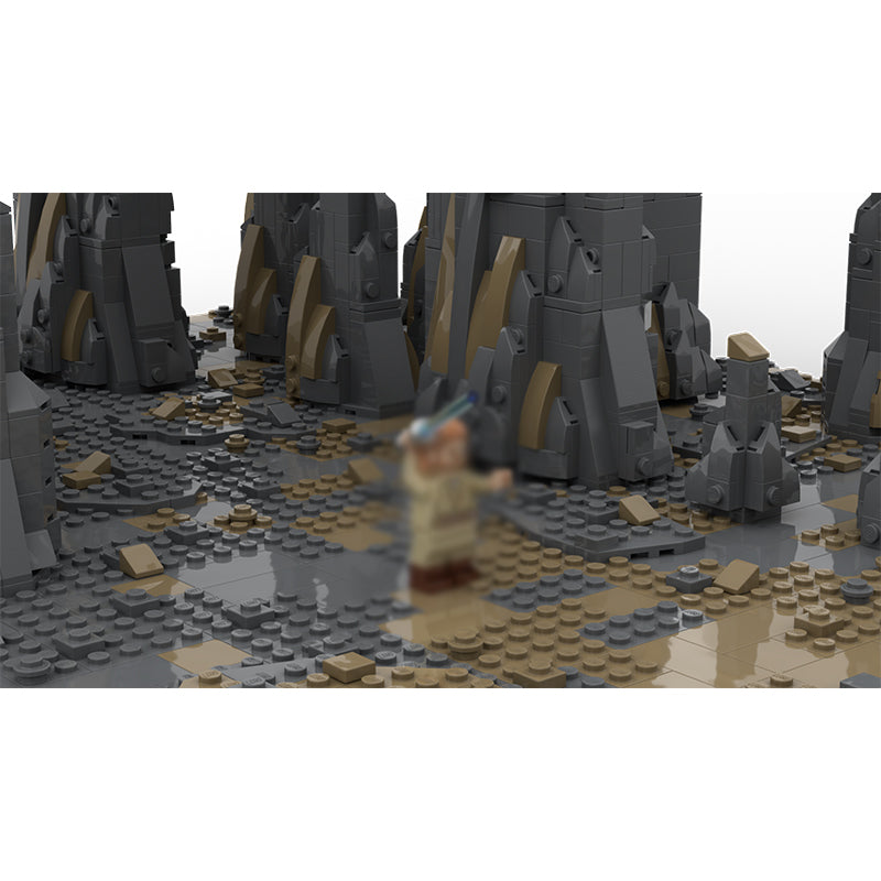 MOC-131483 SW Obi Wan vs Dart Vader Final Duel MOC