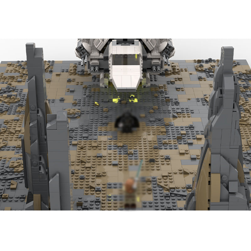 MOC-131483 SW Obi Wan vs Dart Vader Final Duel MOC