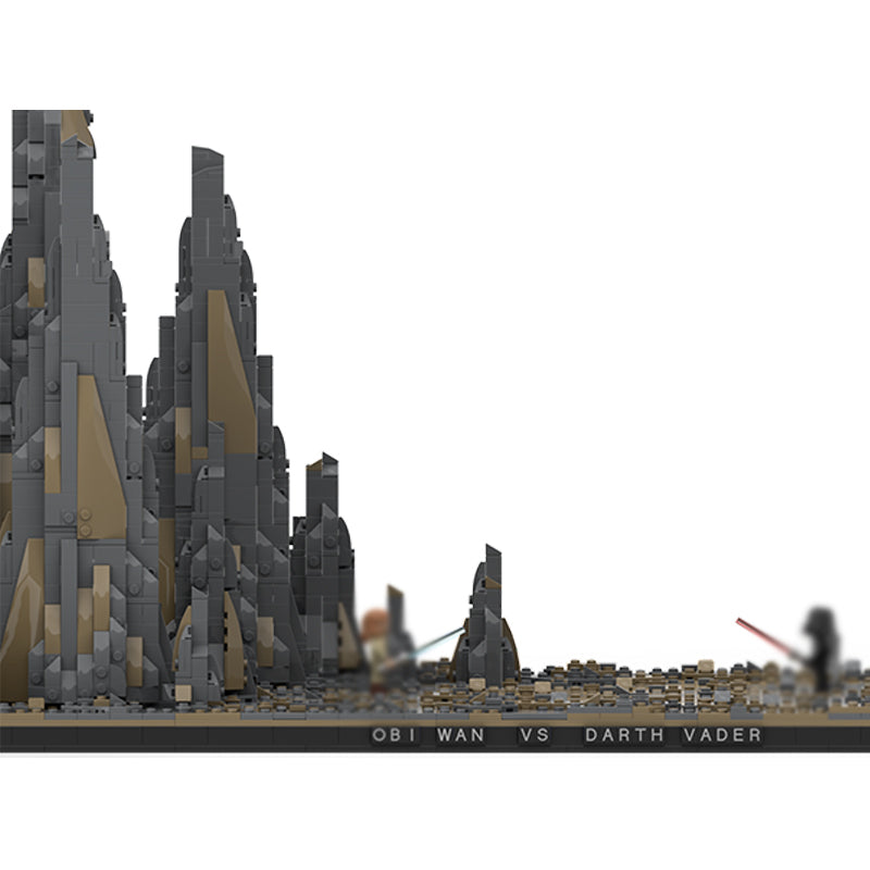 MOC-131483 SW Obi Wan vs Dart Vader Final Duel MOC