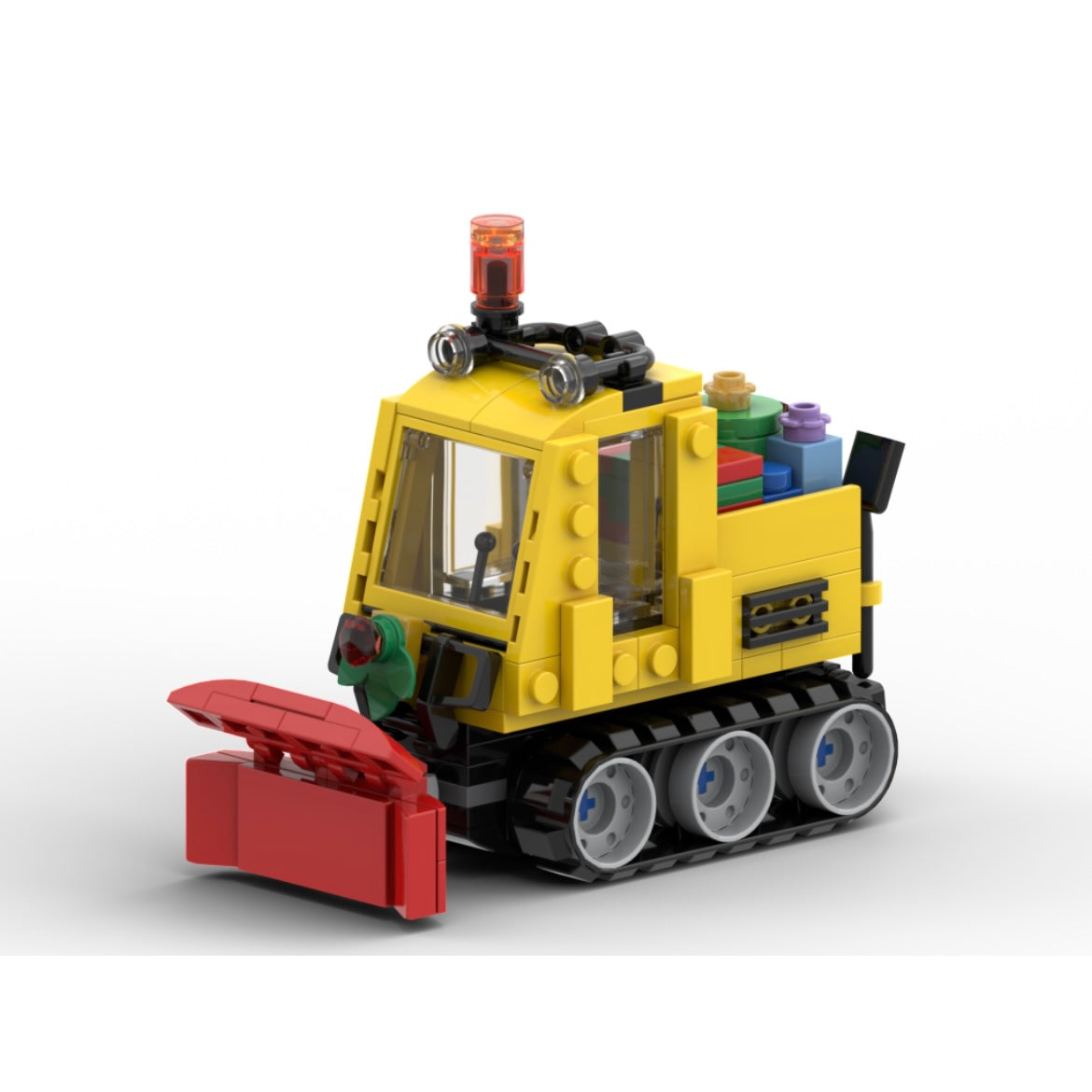 MOC-132210 Snow Plow - CHRISTMAS MOC