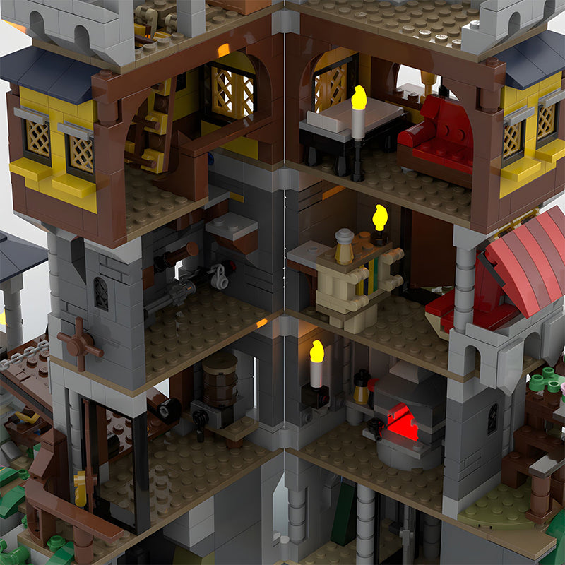 MOC-144007 Medieval Lake Fortress