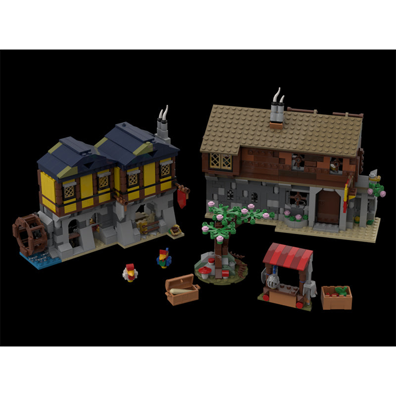 MOC-146692 31120 - Medieval Market Village