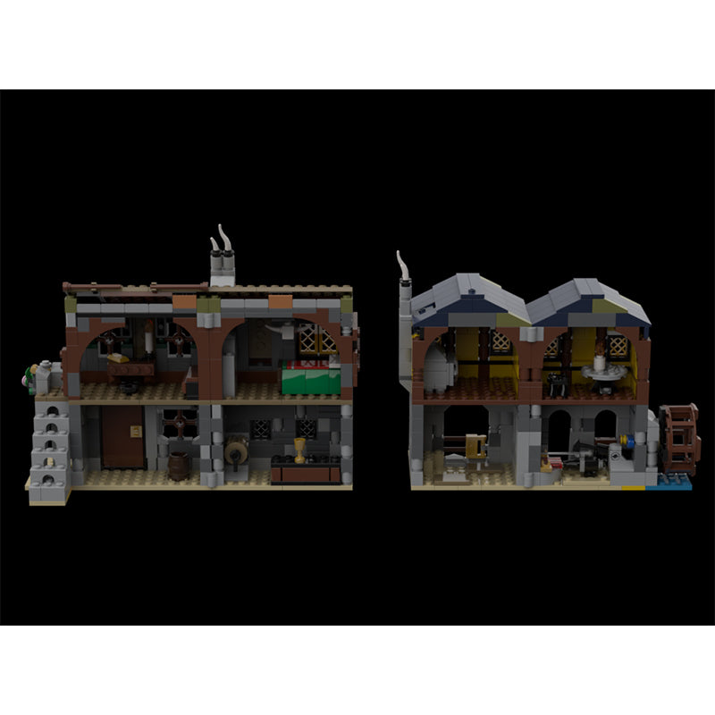 MOC-146692 31120 - Medieval Market Village