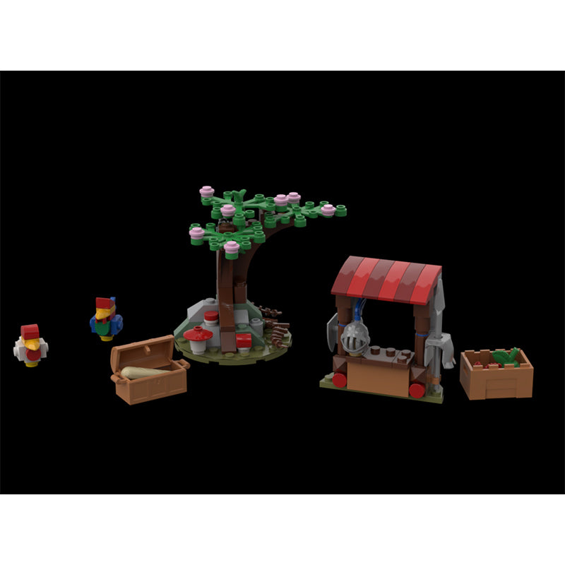MOC-146692 31120 - Medieval Market Village