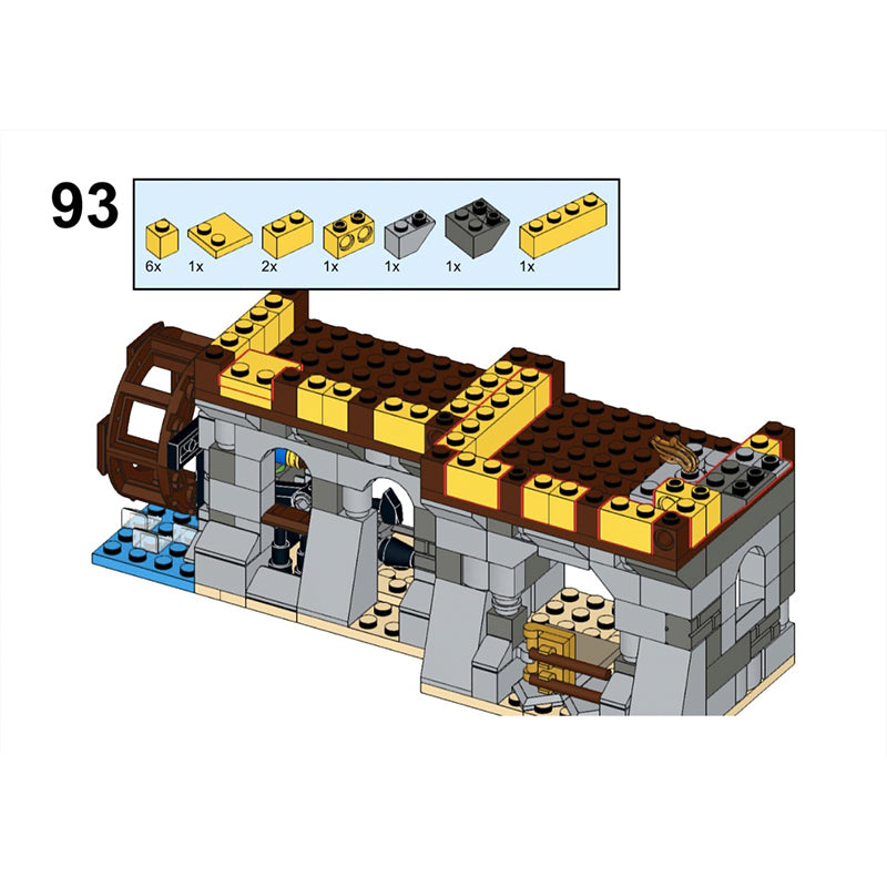 MOC-146692 31120 - Medieval Market Village