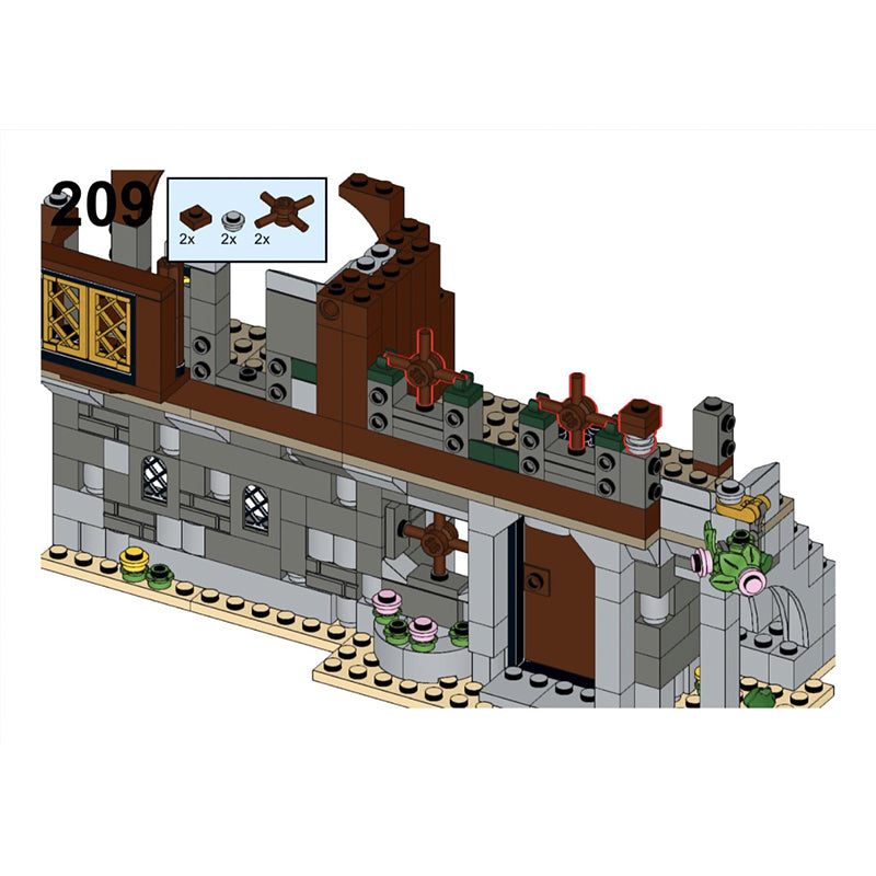 MOC-146692 31120 - Medieval Market Village