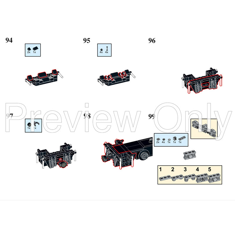 MOC-149211 EMD SD70Ace BNSF Train