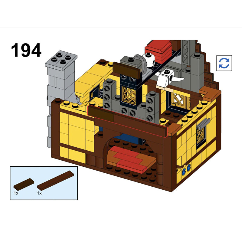 MOC-153392 31120 - Medieval Cottage