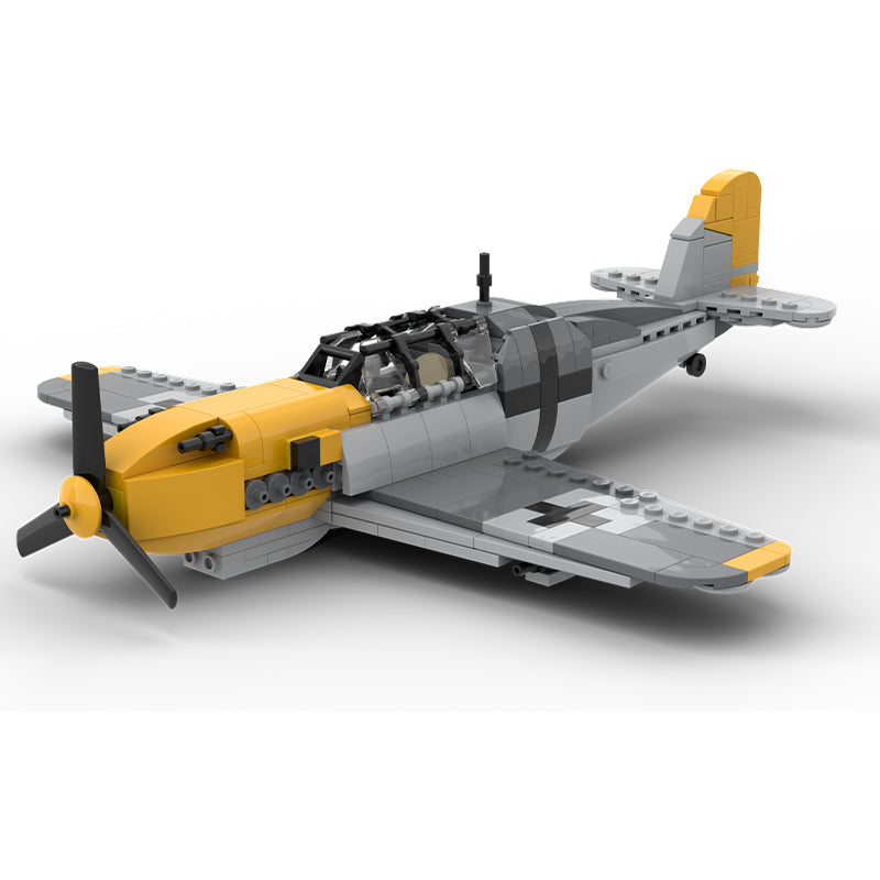 MOC-155420 WWII Aircraft The Messerschmitt Bf 109 F2