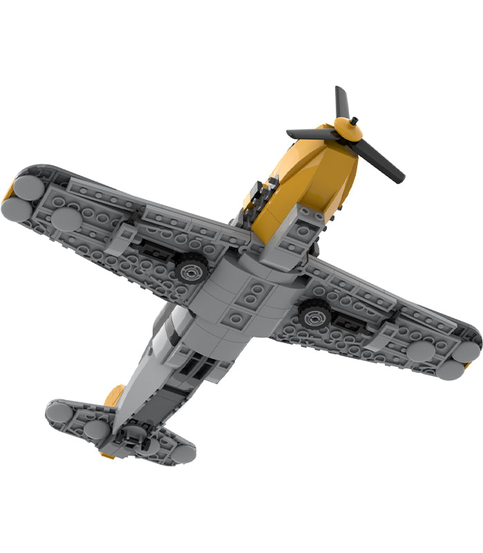 MOC-155420 WWII Aircraft The Messerschmitt Bf 109 F2