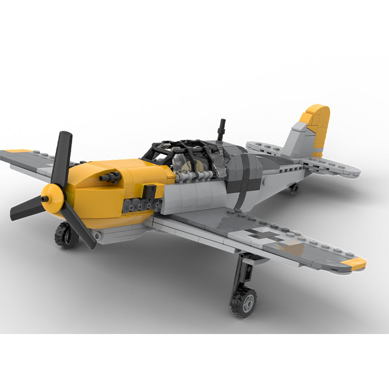 MOC-155420 WWII Aircraft The Messerschmitt Bf 109 F2