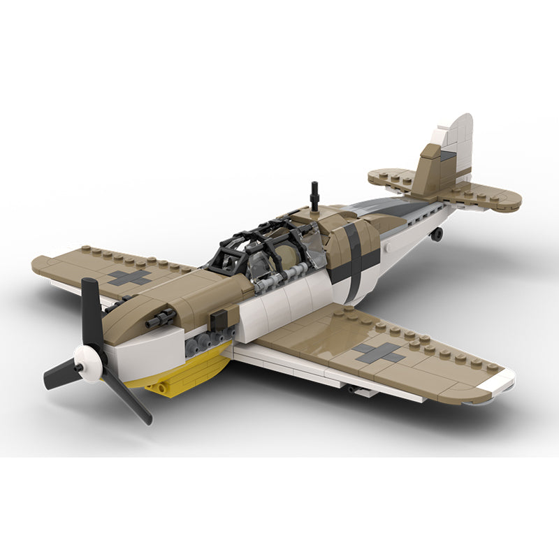 MOC-155433 WWII Aircraft The Messerschmitt Bf 109 F4