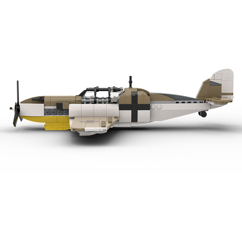 MOC-155433 WWII Aircraft The Messerschmitt Bf 109 F4