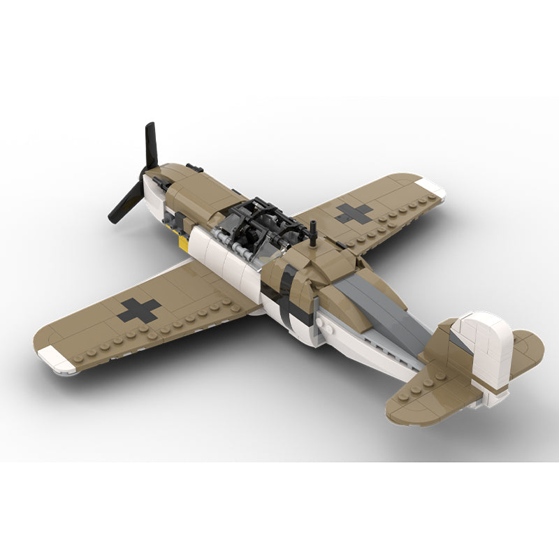 MOC-155433 WWII Aircraft The Messerschmitt Bf 109 F4