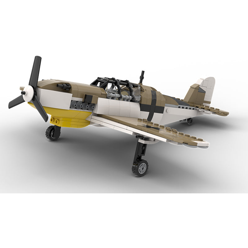 MOC-155433 WWII Aircraft The Messerschmitt Bf 109 F4