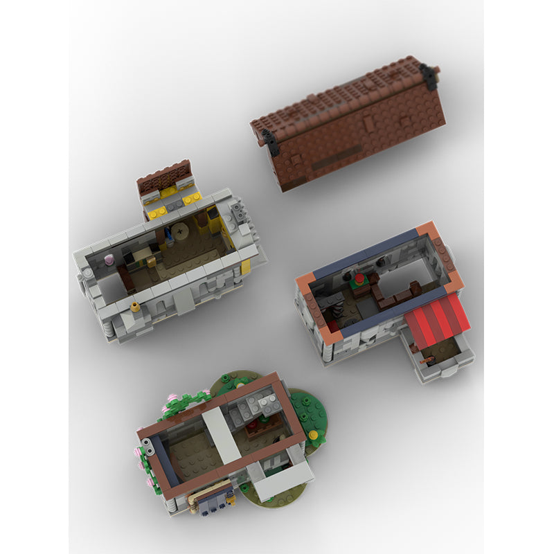 MOC-156479 Medieval House - Alternate Build 1x31120