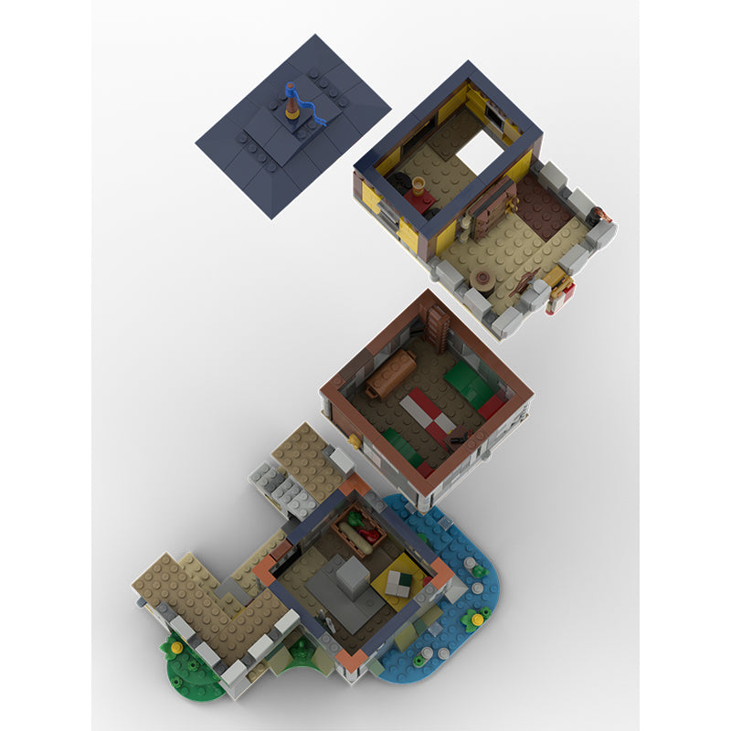 MOC-160563 Expansion pack for the castle set 31120 - Alternate Build 1x31120