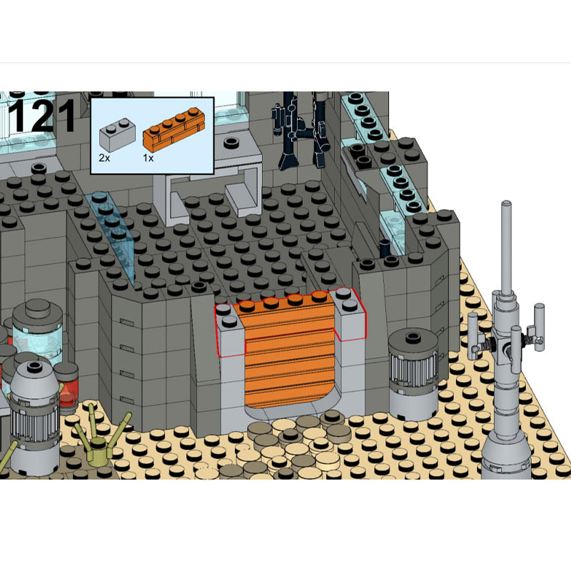 MOC-161137 Tatooine trooper barracks
