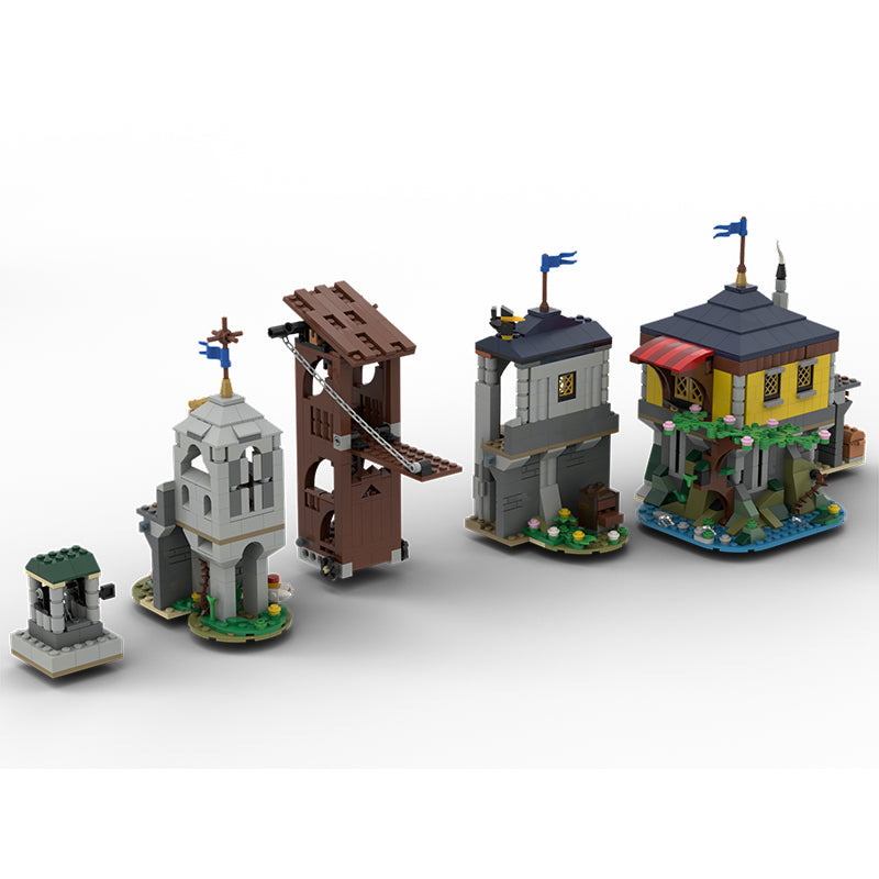 MOC-161660 3rd Expansion pack for the castle set 31120 - Alternate Build 1x31120