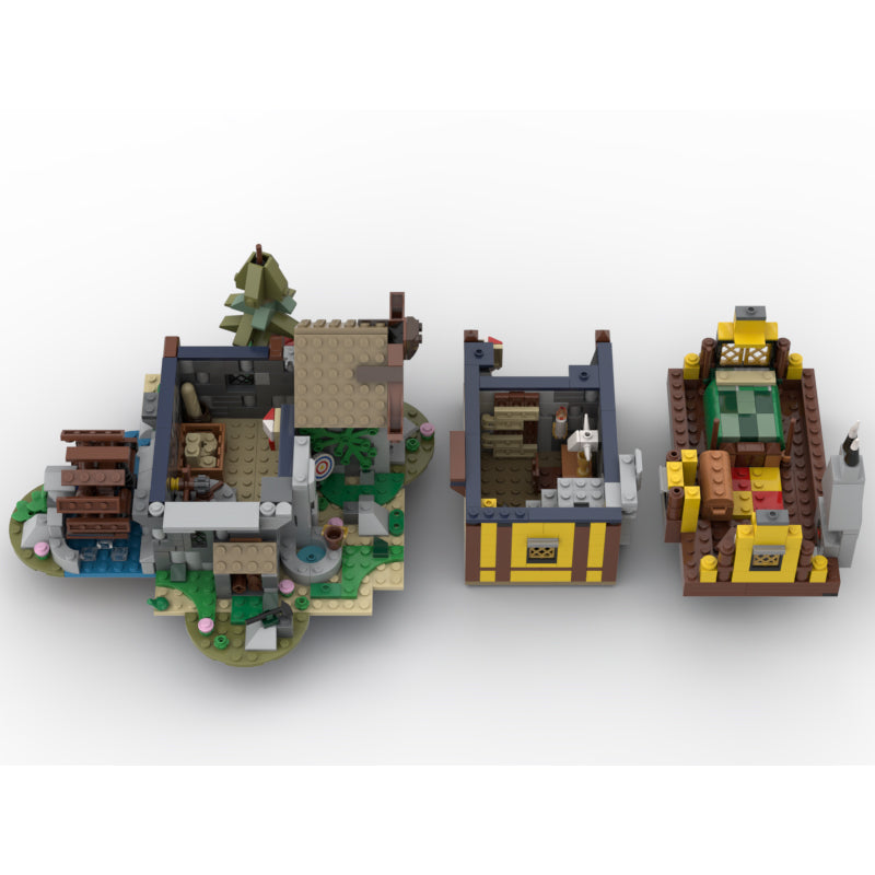 MOC-162450 31120 - Medieval Watermill