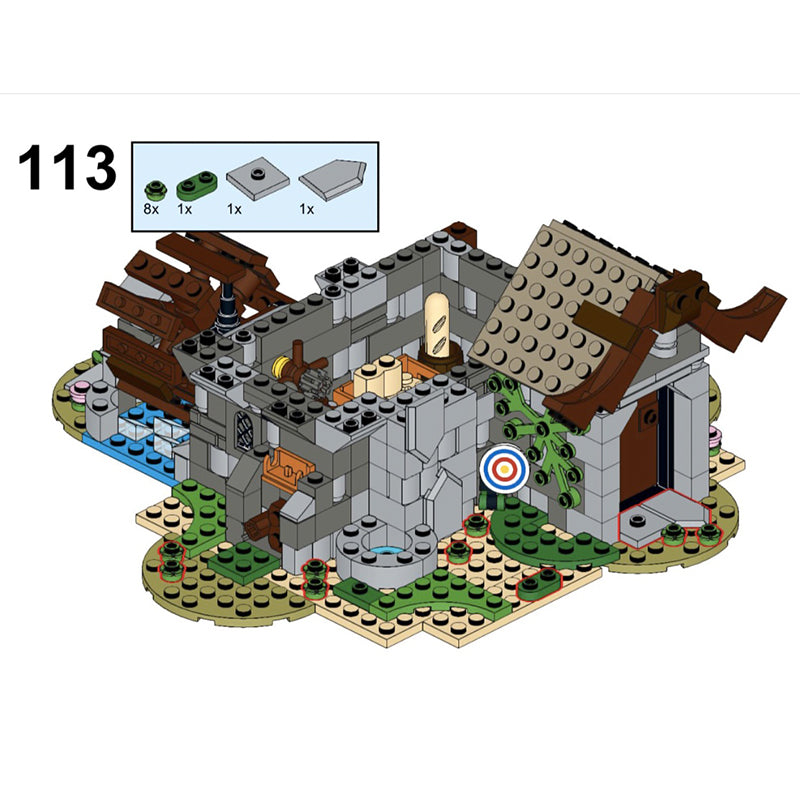MOC-162450 31120 - Medieval Watermill
