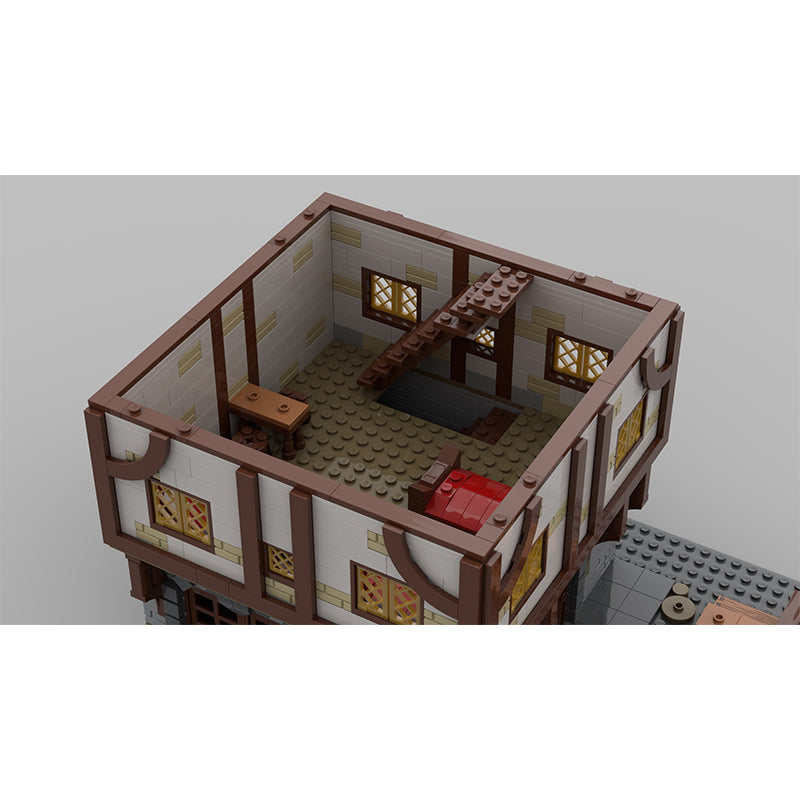 MOC-165171 Modular medieval tavern