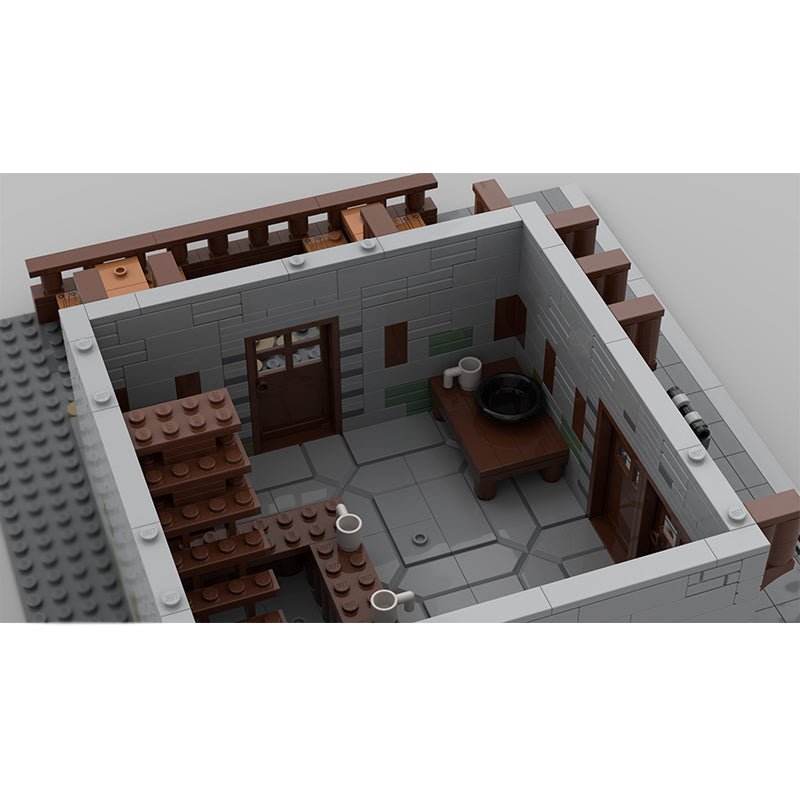 MOC-165171 Modular medieval tavern